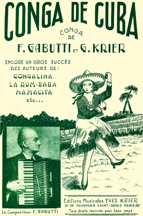 Framed Print : Conga de Cuba - Accordion Framed Print : Conga de Cuba - Accordion