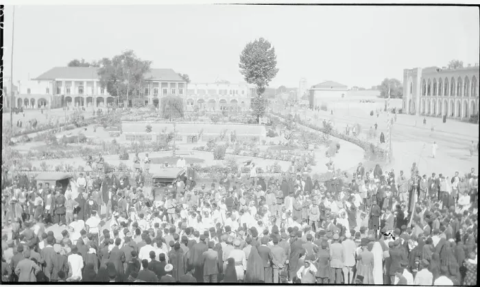 Framed Print : Congregation of Persians During Religious Ceremony Framed Print : Congregation of Persians During Religious Ceremony