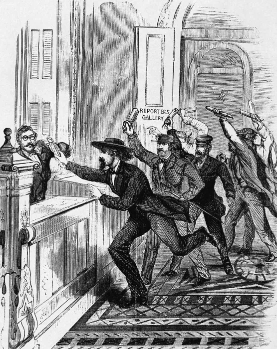 Framed Print : Congressional Reporter Rushing Telegraph Framed Print : Congressional Reporter Rushing Telegraph