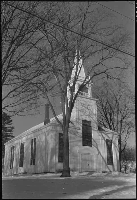 Framed Print : Congretional Church Framed Print : Congretional Church