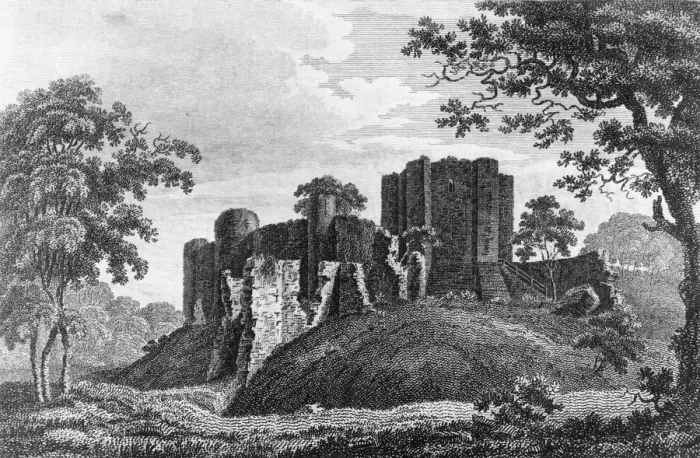 Framed Print : Conisbrough Castle