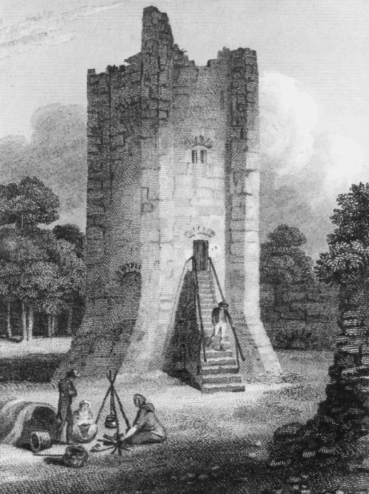 Framed Print : Conisbrough Castle