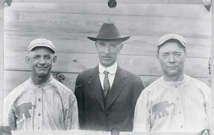 Framed Print : Connie Mack with Other Trainers Framed Print : Connie Mack with Other Trainers