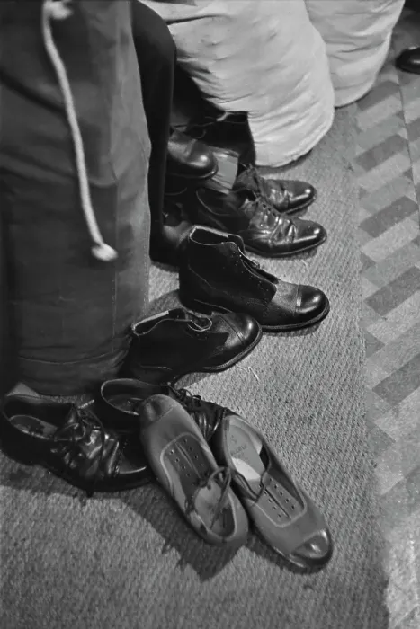 Framed Print : Conscripts Footwear Framed Print : Conscripts Footwear