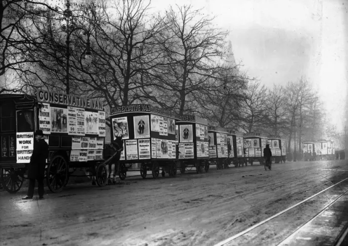 Framed Print : Conservative Vans