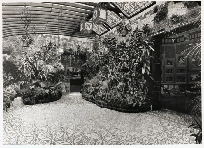 Framed Print : Conservatory of William H. Vanderbilt