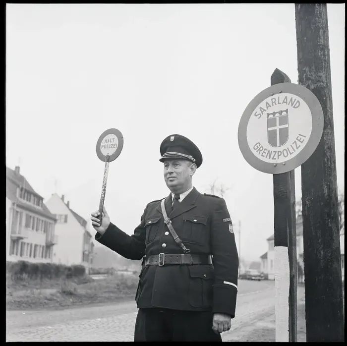 Framed Print : Constable Directs Street Traffic Framed Print : Constable Directs Street Traffic