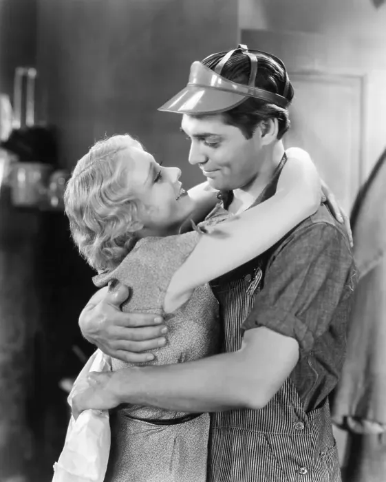 Framed Print : Constance Bennett & Clark Gable In Movie Framed Print : Constance Bennett & Clark Gable In Movie