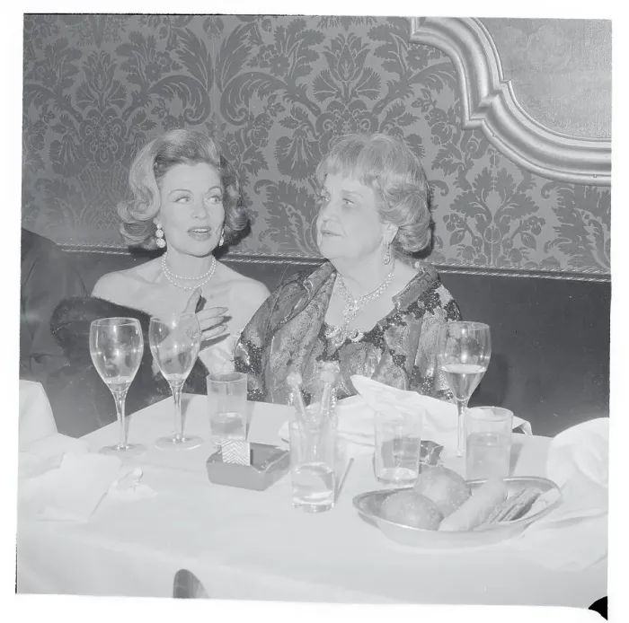 Framed Print : Constance Bennett and Perle Mesta Conversing Framed Print : Constance Bennett and Perle Mesta Conversing
