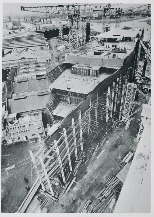 Framed Print : Construction of the Cunader Q.4 Framed Print : Construction of the Cunader Q.4