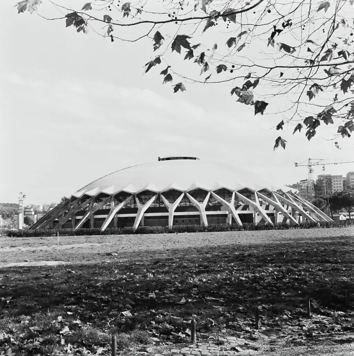 Framed Print : Construction of the Olympic Facilities in Rome Framed Print : Construction of the Olympic Facilities in Rome