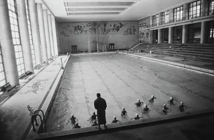 Framed Print : Construction of the Olympic Facilities in Rome
