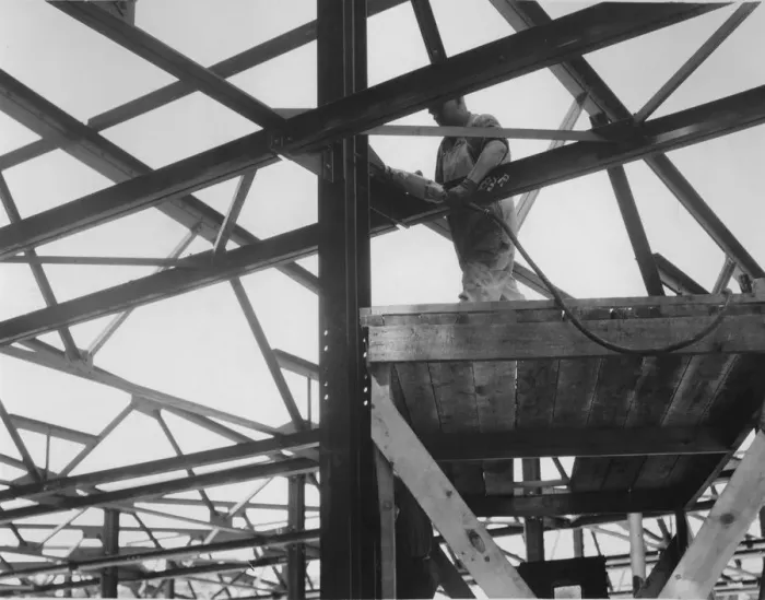 Framed Print : Construction Worker Framed Print : Construction Worker