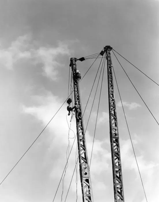 Framed Print : Construction Workers Framed Print : Construction Workers