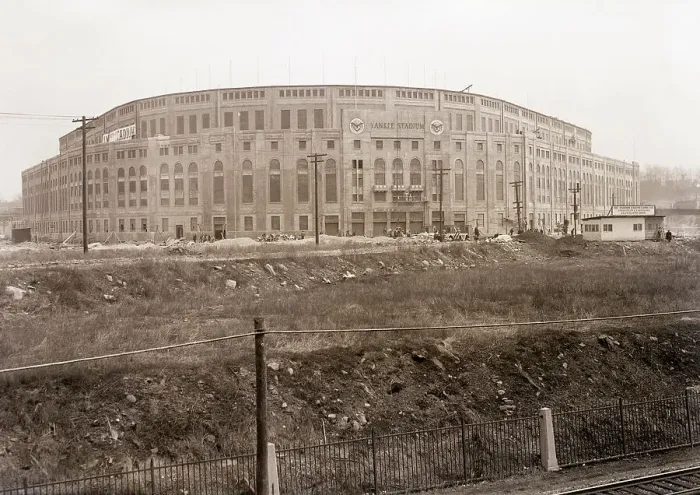 Framed Print : Construction of Yankee Stadium Framed Print : Construction of Yankee Stadium