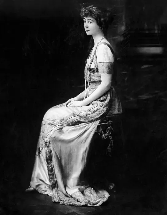 Framed Print : Consuelo Vanderbilt Wearing Formal Gown Framed Print : Consuelo Vanderbilt Wearing Formal Gown