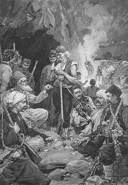A Consultation of Albanian Notables, Members of the Social Upper Class and Insurgent Leaders, Insurgents for Revolting against the Existing Civil or Political Authority, Albania, 1899, Historical