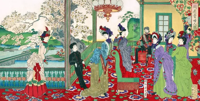 Framed Print : A Contest amongst ladies Framed Print : A Contest amongst ladies