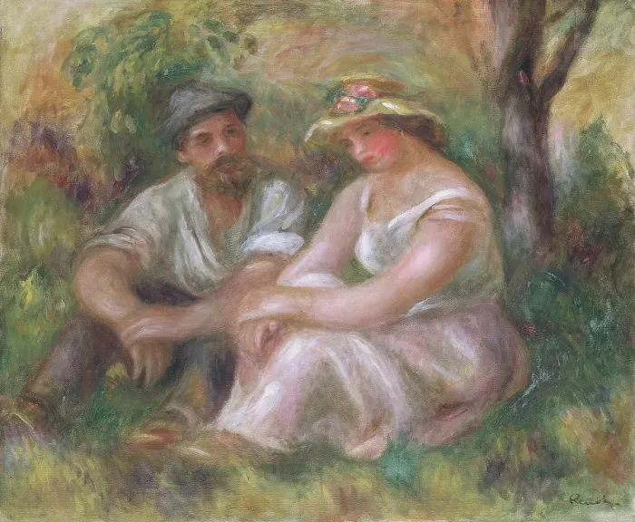 Framed Print : Conversation, 1912 Framed Print : Conversation, 1912