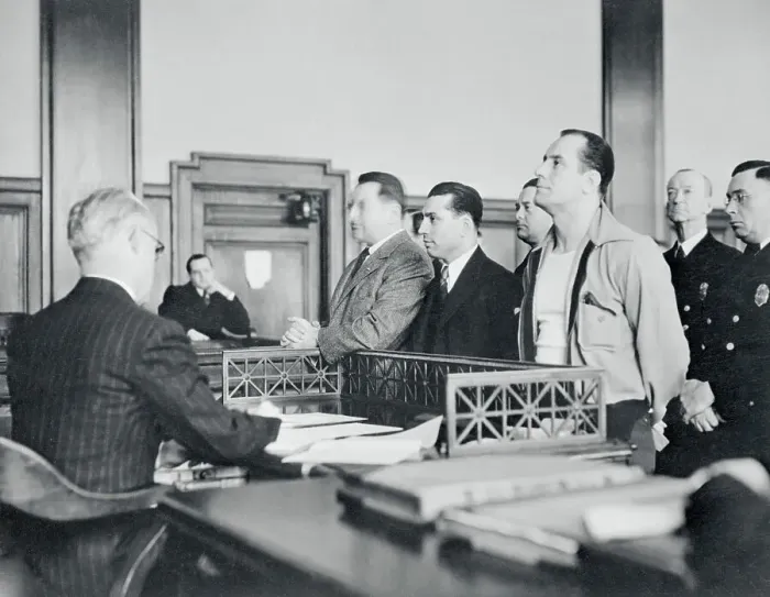 Framed Print : Convicted Men Await Death Sentence 1940 Framed Print : Convicted Men Await Death Sentence 1940