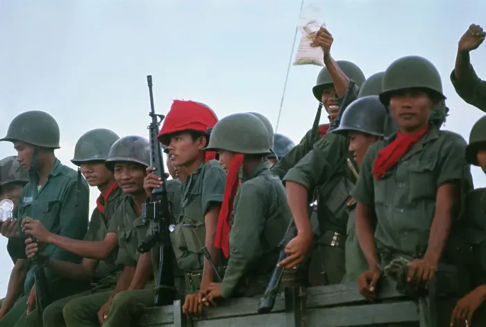 Framed Print : Convoy of ARVN Troops Framed Print : Convoy of ARVN Troops