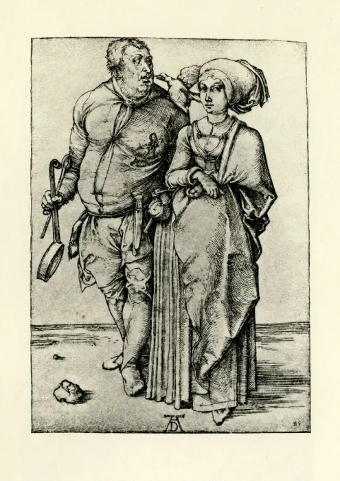 Framed Print : Cook and his wife Framed Print : Cook and his wife
