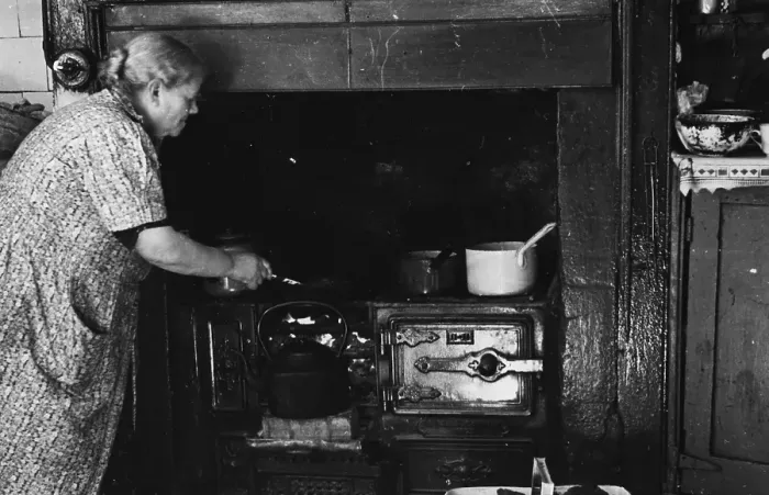 Framed Print : Cooking On Range Framed Print : Cooking On Range