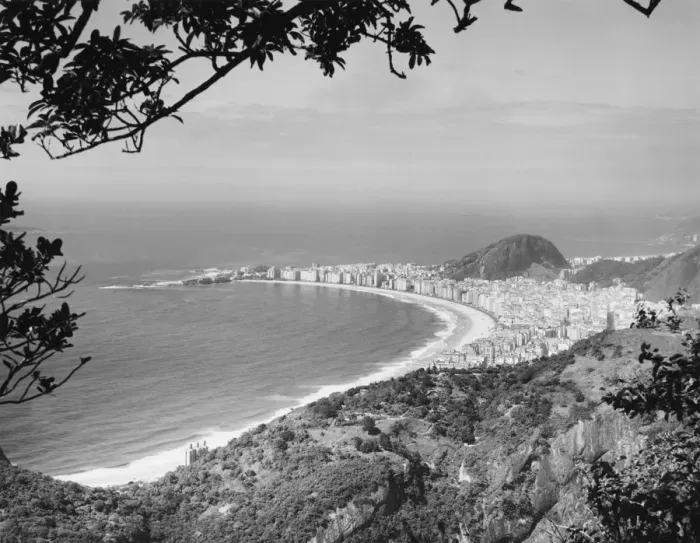 Framed Print : Copacabana Beach Framed Print : Copacabana Beach