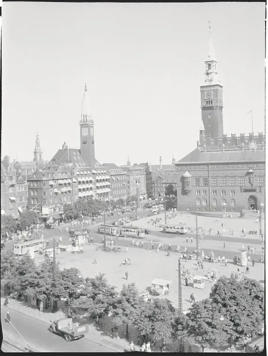 Framed Print : Copenhagen's Town Square Framed Print : Copenhagen's Town Square