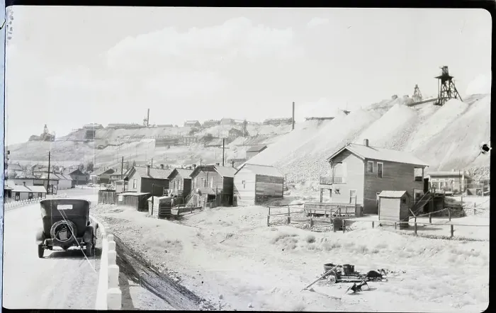 Framed Print : Copper Mines in Butte Framed Print : Copper Mines in Butte