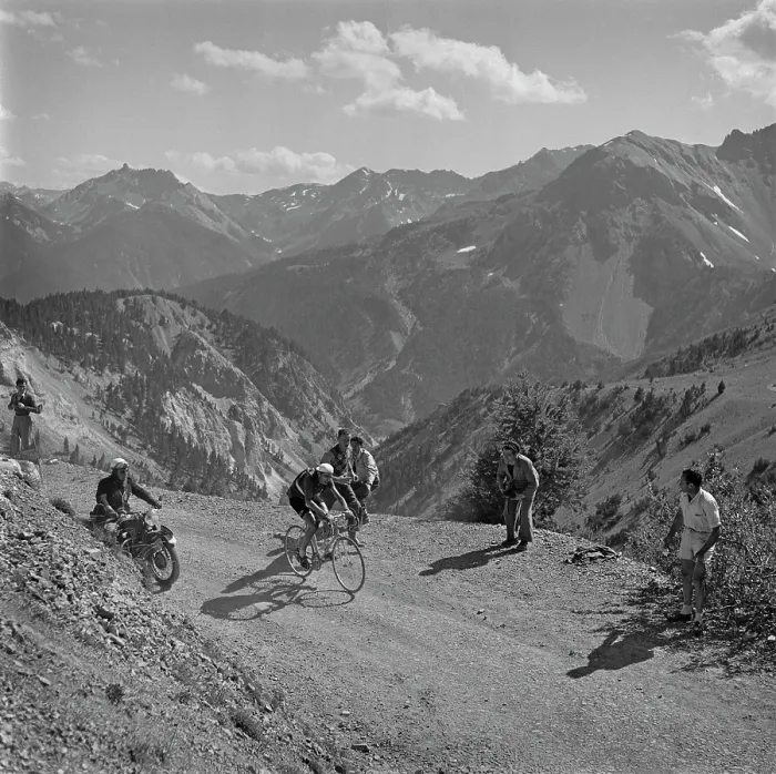 Framed Print : Coppi In The Alps Framed Print : Coppi In The Alps