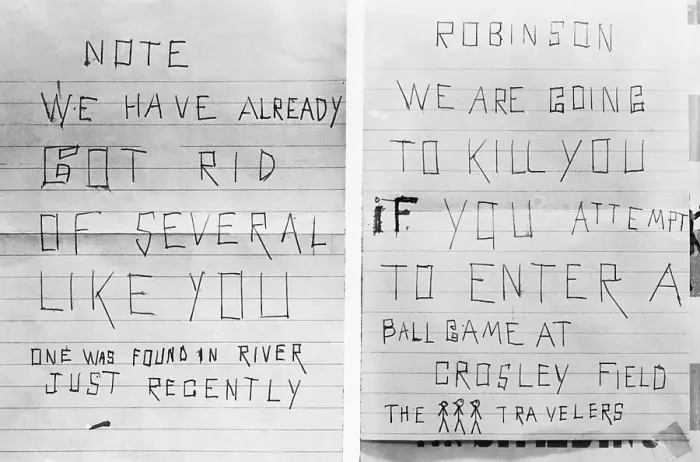 Framed Print : Copy of the Poison Pen Letter to Warren Giles Framed Print : Copy of the Poison Pen Letter to Warren Giles