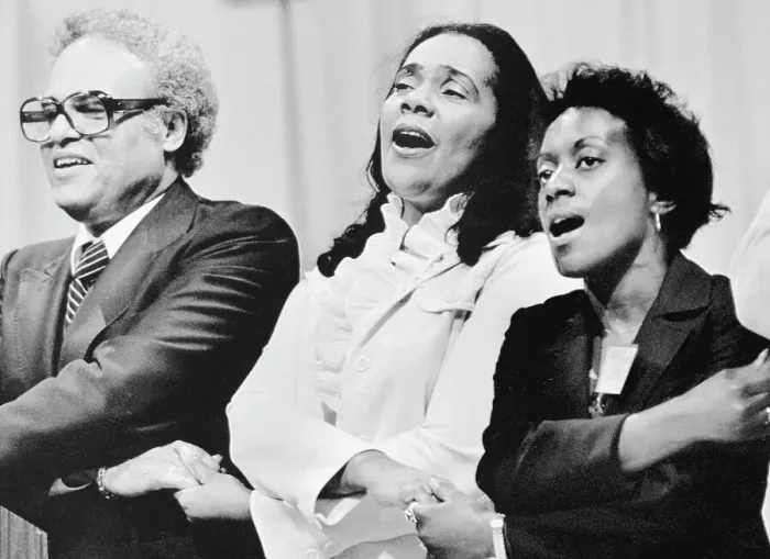 Framed Print : Coretta Cott King and NAACP Members Framed Print : Coretta Cott King and NAACP Members