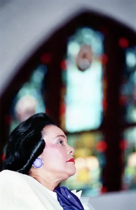 Framed Print : Coretta King Giving Address Framed Print : Coretta King Giving Address