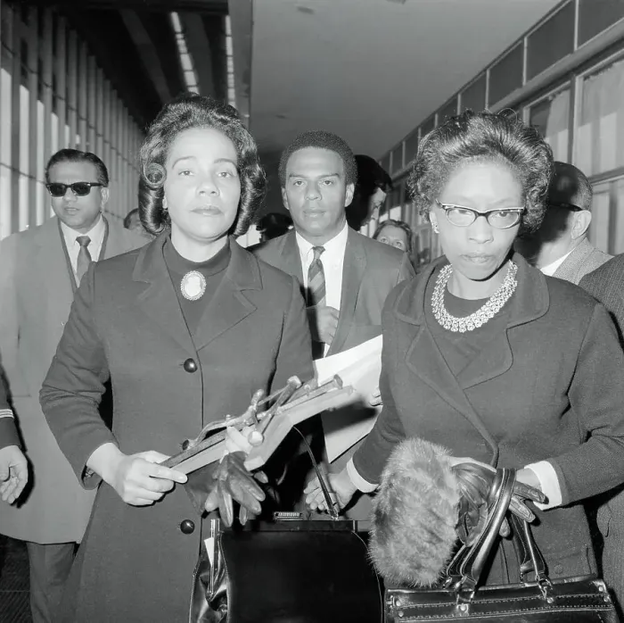 Framed Print : Coretta Scott King and Andrew Young Framed Print : Coretta Scott King and Andrew Young