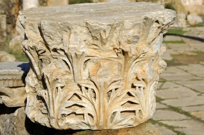 Framed Print : Corinthian capital Leptis Magna Libya Framed Print : Corinthian capital Leptis Magna Libya
