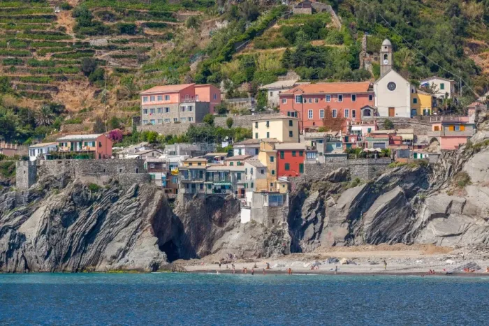 Framed Print : Corniglia, jewel of Italy Framed Print : Corniglia, jewel of Italy