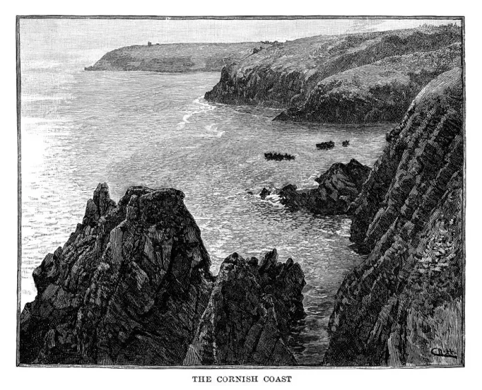 Framed Print : Cornish Coast Framed Print : Cornish Coast