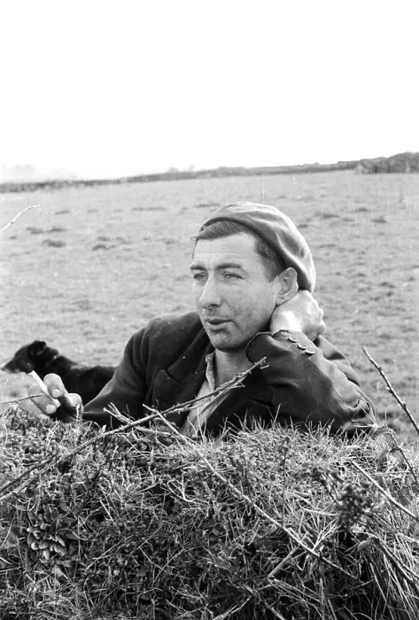 Framed Print : Cornish Farmer Framed Print : Cornish Farmer