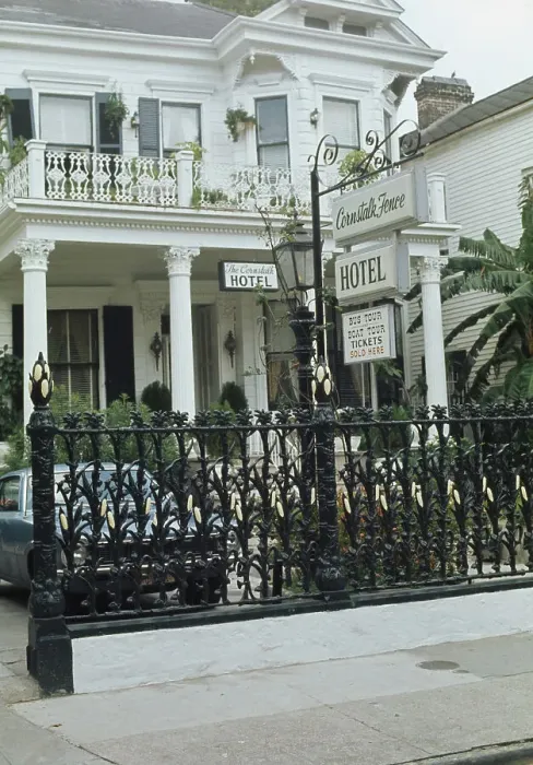 Framed Print : Cornstalk Fence Hotel Framed Print : Cornstalk Fence Hotel