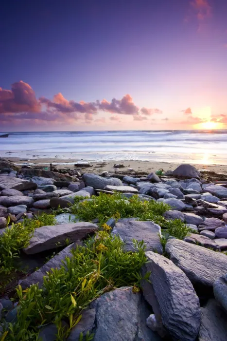 Framed Print : cornwall beach sunset sunrise coast whitsand rame Framed Print : cornwall beach sunset sunrise coast whitsand rame