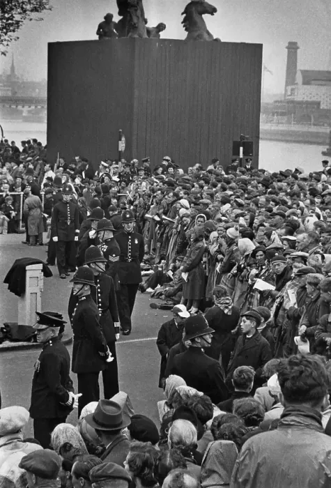 Framed Print : Coronation Crowds Framed Print : Coronation Crowds