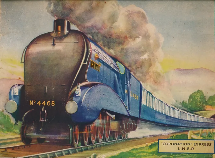 Framed Print : Coronation Express L.N.E.R. 1940 Framed Print : Coronation Express L.N.E.R. 1940