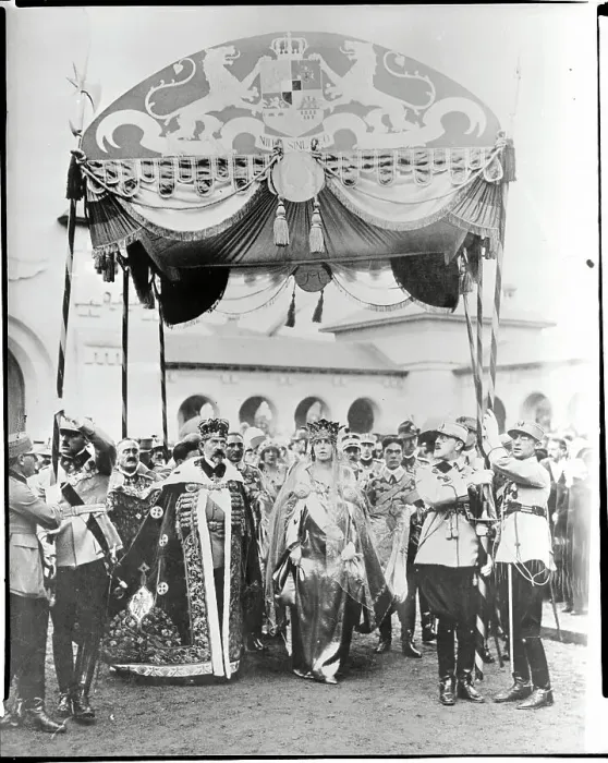 Framed Print : Coronation of King Ferdinand I Framed Print : Coronation of King Ferdinand I