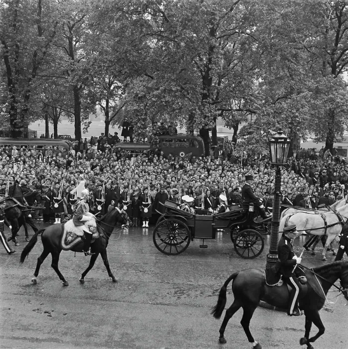 Framed Print : Coronation Procession Framed Print : Coronation Procession