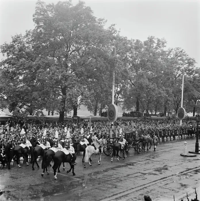 Framed Print : Coronation Procession Framed Print : Coronation Procession