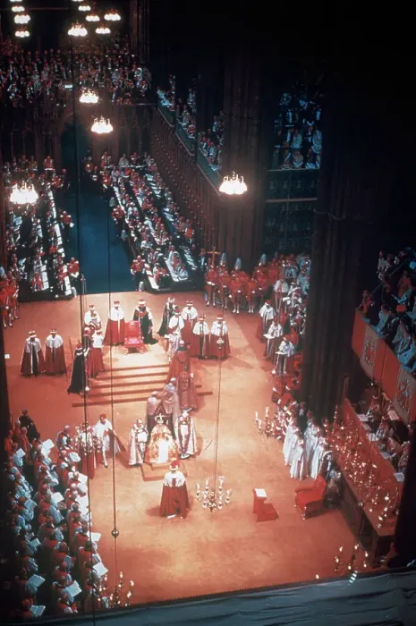 Framed Print : Coronation of Queen Elizabeth II Framed Print : Coronation of Queen Elizabeth II