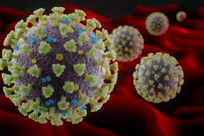 Framed Print : Coronavirus structure Framed Print : Coronavirus structure