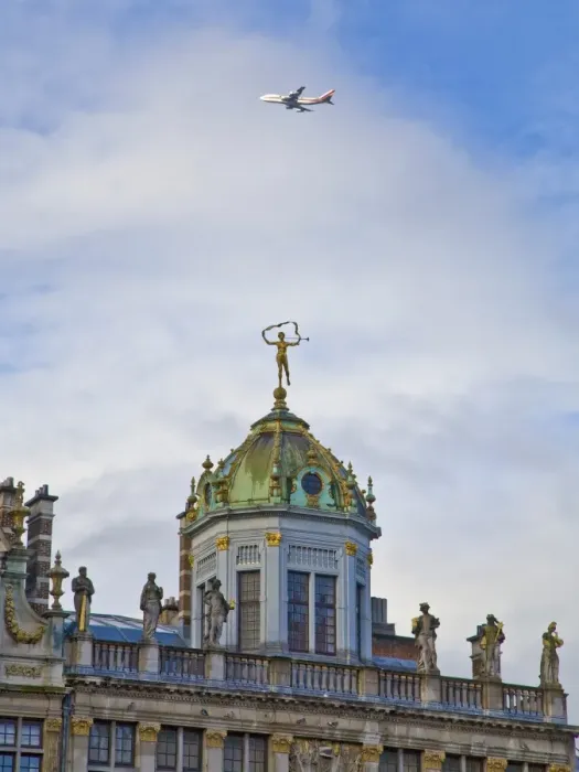 Framed Print : The Corporations Houses, Bruxelles