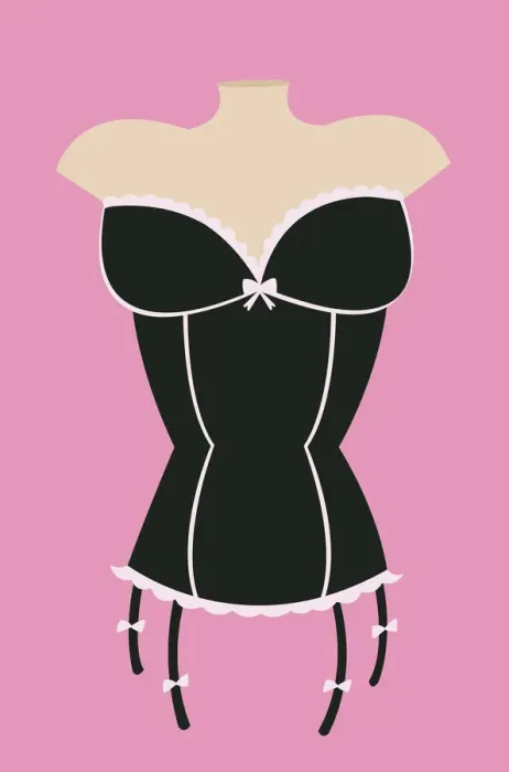 Framed Print : corset, 165558522 Framed Print : corset, 165558522
